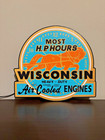 Lighted Wisconsin Air Cooled Engines Sign