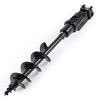 200mm Auger Drill For 1ton-2ton Mini Excavator Attachments With Hoses