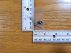 Iowa Hawkeyes Lapel Pin Metal Black Gold Retro Herky Small 0 5  Inch Hat Pin
