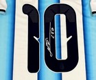 Lionel Messi Last Game Signed Argentina Final Game World Cup Home Jersey  Coa