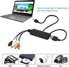 Usb Audio Video Converter  Vhs To Digital Capture Card    