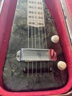 Vintage 1940   s Kiesel Pearloid Lap Steel Guitar   Case