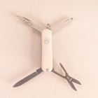 Victorinox Swiss Army Knife Custom Rambler 58mm Pocket Knife White And Black