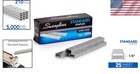 5 000 Standard Staples With Chisel Points - Organize Your Office Effortlessly