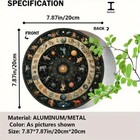 1 Zodiac Aluminum Wall Hanging Sign  Astrological Symbols  Conversation Piece 