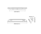 2pcs 10  4 5w 40   Down Angle Led Utility Light For Trailer Truck Boat Farm Shed