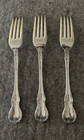 Towle Old Master Sterling Silver Forks-set Of 3 Forks-7-1 8 