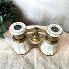 Lemaire Fabi Paris Mother Of Pearl Opera Glasses Paris French Antique Binoculars