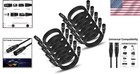 Xlr To Xlr Cables 6ft 10 Pack  Dmx Cable 3-pin Microphone Male Female Cables    