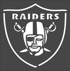 Stencil Raiders Sign Stencil Template Reusable - Wall Art  Diy Crafts  Fabric Pa