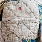 Vintage Handmade Quilt Pig Pillow     12    X 10   