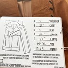 Vintage Western Suede Jacket Size M Black Contrast Stitching Festival Boho