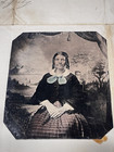 Very Rare 1 6 Plate Tintype With A Civil War Era Letter From A Mother To Her Son
