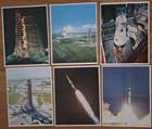 Vintage Nasa - An Apollo Lunar Mission Launch Pamphlet And Photos