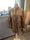 Very Rare Antique Authentic Native American Indian Raw Hide Beaded Jacket Nr