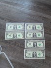 Lot   21   Us Currency Bank Notes Low Total Sum Serial Numbers  94 Face Value 