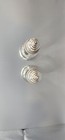 Vintage Sterling Silver And Hand-etched Floral Pattern Stamped W Sterling 40 Gms