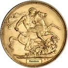 Great Britain Gold Sovereign   2354 Oz  - Victoria Matron - Avg Circ Random Date