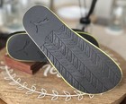 Rihanna Fenty Puma Women s Surf Slides Neon Yellow  Black   White Size 5 5