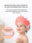 Kids Adjustable Shower Cap     Bath Shampoo Visor Hat  Hair Shield Water Protector