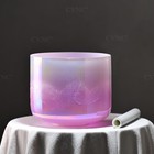 Cvnc432hz 7  B Third Eye Neon Purple Alchemy Crystal Singing Bowl For Sound Heal