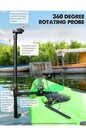 Livescope Pole Mount For Kayak boat  Universal 360   Adjustable Rotating