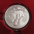 Congo 10 Franc Rhino 2007 Silver