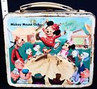 Vintage Metal Mickey Mouse Club Lunchbox