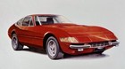 Ferrari 365 Gtb 4 Daytona Watercolor Art Print Dominique Obeniche