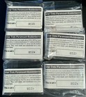 1974-87 Star Trek Paramont-roddenberry Lot Of 6 Vintage 16 Card Promo Sets L  k