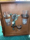 Vintage Travel Bar In A Leather Case Complete Unbranded