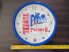 Tecate Light Premier Beer Wall Clock--rare Find--works Perfect