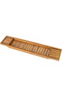 Teak Bathtub Tray  Wooden Bath Caddy For Bathtub  30 X 6 X 1 8inches
