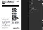 Komatsu Wa100m-6 Wheel Loader Owners Service Engine Repair Manuals Pdfs On Usb