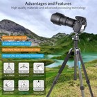 76 4inch Tall Carbon Fiber Tripod Monopod Travel Tripod With 34mm Ball Head