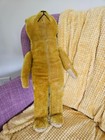 Vintage 1940 s Mohair Teddy Bear With Jointed Arms And Stationary Legs And Head