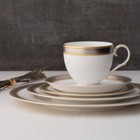 Brilliance 7 Fl  Oz   white  Bone China Cups   set Of 4 