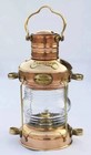 Maritime Ship Antique Anchor Oil Lamp Brass   Copper Nautical Lantern Boat Light