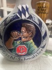 Vintage Large Stoneware Snuff Bottle P  schl-schmalzler Germany
