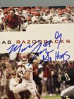 Matt Jones Signed Arkansas Razorbacks Football 2004 Media Guide Ip Auto