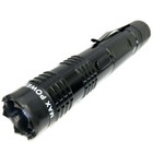 10pc Black Metal Self Defense Stun Gun 499mv Tactical Military Flashlight Led