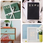 1 Inch 48pcs Wood Greek Letters Unfinished Alphabet For Wall Decor Diy