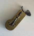 Rare Antique Civil War Era Spring Loaded Fleam Blood Letting Lancet Tool W  Box