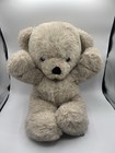 Vtg Retired 70s Cuddles Teddy Bear Plush Dakin Stuffed Animal 1979 Two Tone Gray
