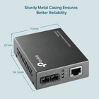 Tp-link Mc200cm   Gigabit Rj45 To Gigabit Multi-mode Sc Fiber Media Converter