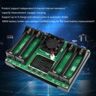 4-way 18650 Battery Capacity Internal Resistance Tester Auto Charge Discharge