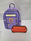 Loungefly Friends Purple Front Door Mini Backpack   Orange Couch Wallet