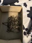 Vintage Eagle Claw Fish Hooks Style 65 Nickel Plate Size 1 - New Old Stock 100pc