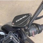 For Ducati Diavel 1260 S Xdiavel Carbon Brake Cylinder Fluid Reservoir Cover Cap