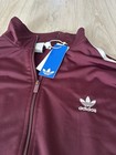 Adidas Originals Firebird Trefoil Track Suit Set Top Bottom Maroon Mens